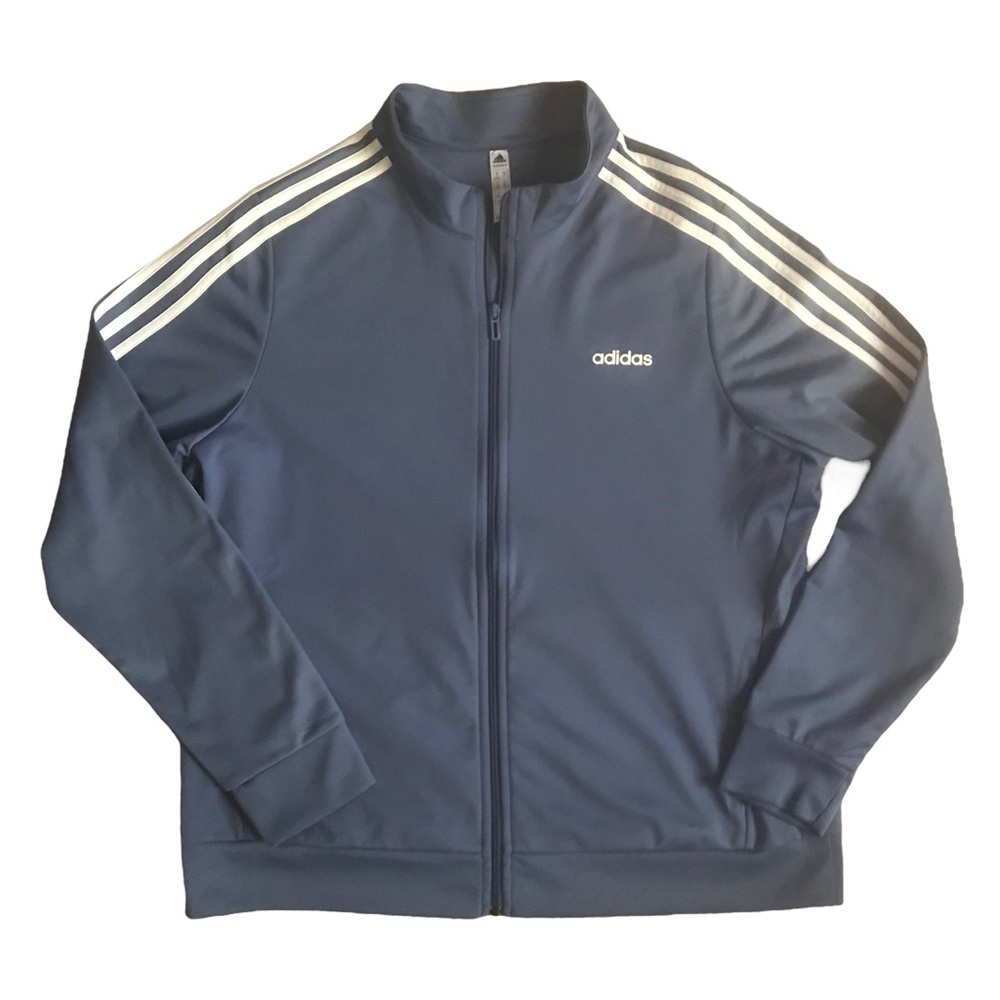 Adidas 3 Stripe Zip Track Jacket